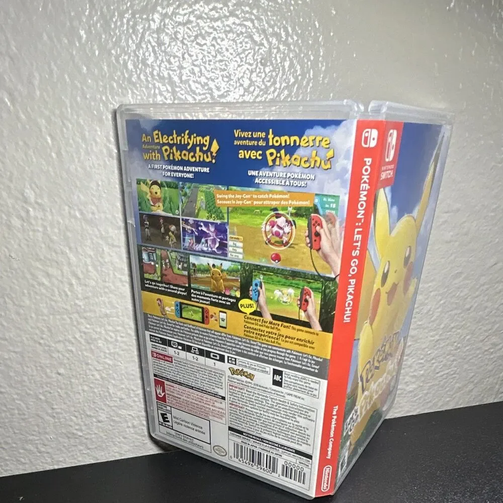 Nintendo Switch Pokémon: Let’s Go, Pikachu! Cartridge Case/Box Only